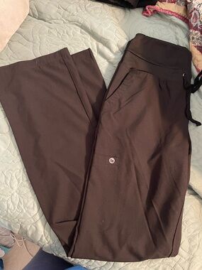 Barco Uniforms Black Scrub Pants with Elastic Waist